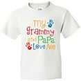 thumbnail image 3 of Inktastic Grammy and Papa Love Me Youth T-Shirt, 3 of 5