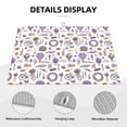 thumbnail image 4 of Kdxio Lavender Flowers for Dish Drying Mat,24*18 inch Absorbent Dish Drainer Kitchen Counter,Large Size Dish Drying Pad for Countertops,Draining Racks, 4 of 9