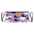thumbnail image 7 of Yayeee Waist Apron with Pockets for Cooking Waterproof Half Server Aprons, Purple Halloween Pattern, 7 of 7
