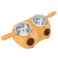 thumbnail image 3 of FYBTO Chocolate Melting Pot Chocolate Melter with 2 Boiler Tools Stainless Steel Electric Fondue Pot 220‑240V for Cheese Candy-090401, 3 of 5