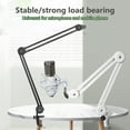 thumbnail image 6 of Desktop Microphone Holder Stand Foldable Mic Boom with Flexible Positioning for Live Broadcasts and Vocal Performances, 6 of 21