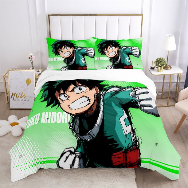 3D Cool My Hero Academia Bedding Bed Set Twin Full Queen King Size with