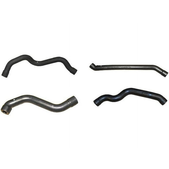 Crankcase Breather Hose Kit - Compatible with 2003 - 2006 Mercedes-Benz CLK500 5.0L V8 2004 2005