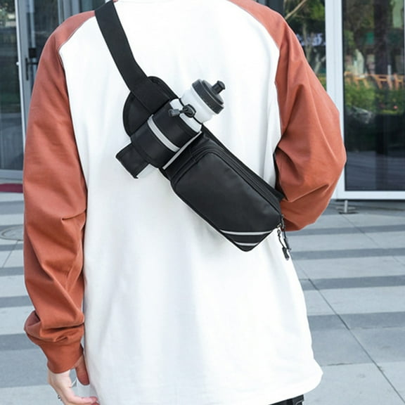 Running Waist Pack,Sports Water Bottle Holder,Hydration Belt Bag,Waterproof Fitness Fanny Pack,Multifunctional Outdoor Hiking Gear,for Phone,Keys,Essentials Holiday Gifts