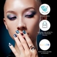 thumbnail image 3 of KISS colorFX by imPRESS Press On Nails, 'Before Hours', Black, Short Size, Oval Shape, Includes 30 Fake Nails, Prep Pad, Instructions Sheet, 1 Manicure Stick, 1 Mini File E22, 3 of 4
