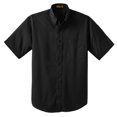 thumbnail image 5 of Men's Short-Sleeve Stain Resistant Twill Shirt, 5 of 6