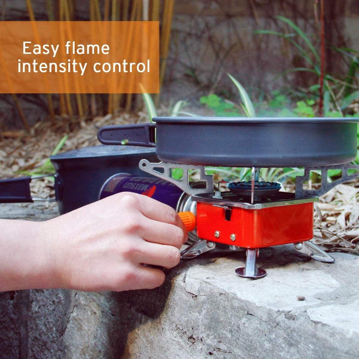 Gas Stove Portable Mini Gas Camping Stove with Piezo Ignition Ultralight  Foldable Stove Burner Windproof Split Gas Burner with Carry Bag for  Trekking Picnic Outdoor | Walmart Canada