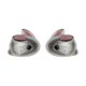 thumbnail image 1 of Trendy Animal Jewelry For Women Suitable For An Anniversary With Simple Design In Silver 1 Pair, 1 of 5