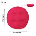 thumbnail image 5 of ovashion 16” x 16” Solid Color Soft Chair Outdoor Seating Cushion, Multipurpose Fluffy Pearl Cotton Filled, 5 of 5