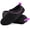 Black, variant on Women's Cozy Teddy Fleece Memory Foam House Slippers