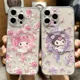 thumbnail image 2 of Sanrio-funda de conejo My Melody para iPhone, carcasa magnética suave y transparente, Magsafe, 11, 12, 13, 14, 15 Pro Max, Mini, X, XS, XR, 8, 7 Plus, SE, 2020, 2 of 5