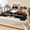 Beige, Jet Black, Bright Orange, Soft Beige, variant on Twin Sze Fitted Sheet Set - Halloween 2 Piece Bedding Sets 16" Deep Pocket Fitted Sheet with 1 Pillowcase, Funny Ghost Pumpkins Black Cat Truck Wooden Brushed Microfiber Hotel Luxury Bed Sheets