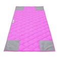 thumbnail image 3 of Paw Inspired PopCorner Guinea Pig Fleece Cage Liners for Midwest and C&C | Fleece Bedding for Guinea Pigs, Ferrets, Rabbits, Hamsters, Small Animals | Reinforced Corners Pee Pads (C&C 2x4, Pink), 3 of 8