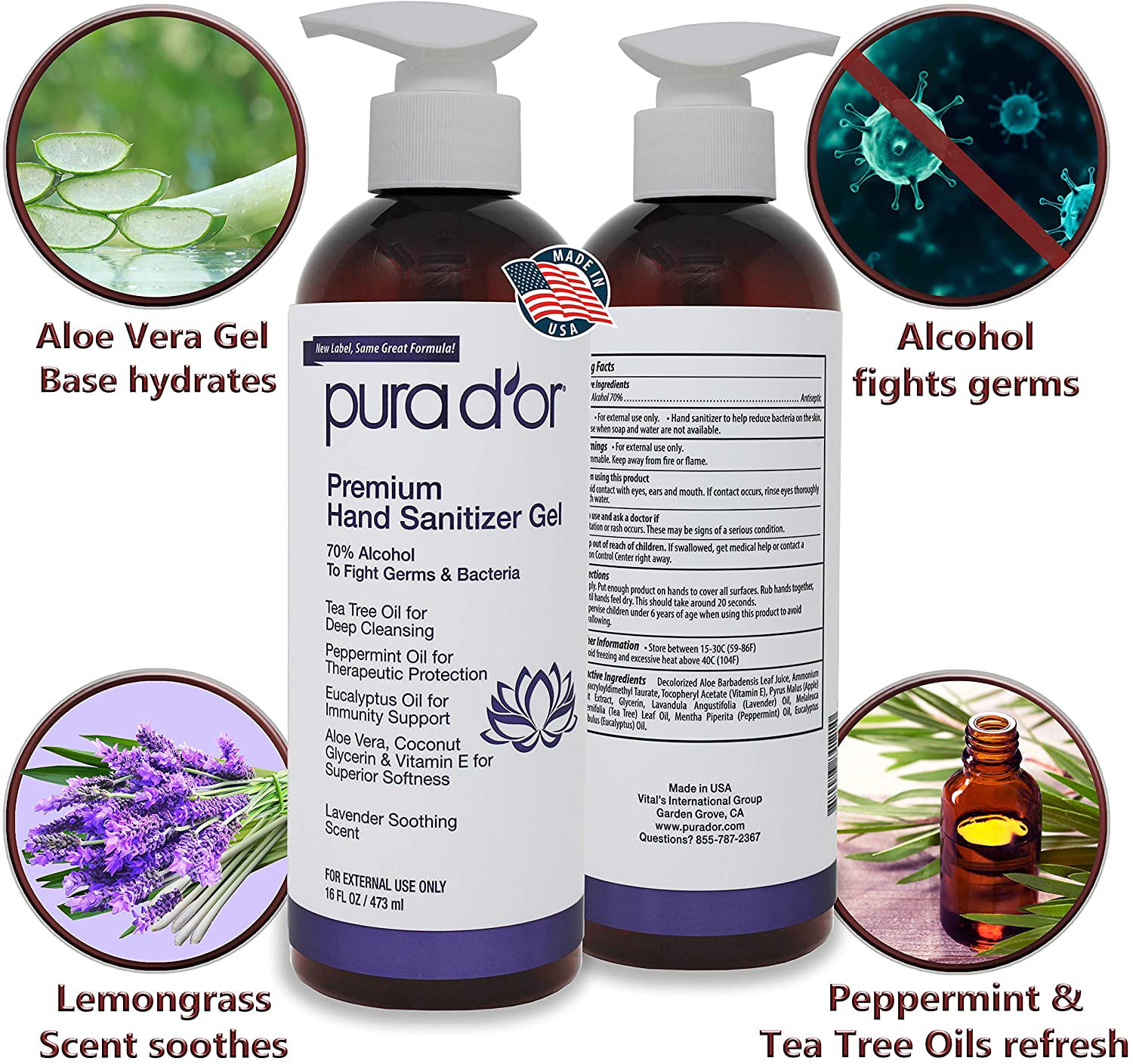 PURA D'OR Announces Availability of Five New Products