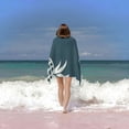 thumbnail image 6 of PHYHOO Text Microfiber Beach Towel for Adult Quick Dry Sand Free Lightweight Oversized Ultra Soft Skin-Friendly Swim Pool Travel Picnic Shower Bath Towel Blanket 30x60in, 6 of 8