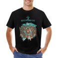 thumbnail image 7 of Blue Oyster Rock Mens Short Sleeve Crewneck T-Shirt 80s 90s Graphic Tees Shirts Top, 7 of 7