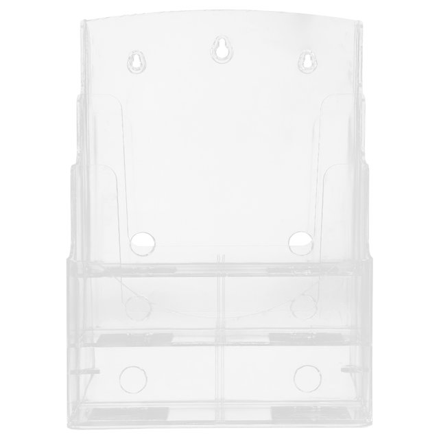 Shisuyan Acrylic Brochure Holder Pamphlet Holder Office Display Stand Clear Display Stand Paper Holder Stand For Desk Acrylic Holder Product Display Stand