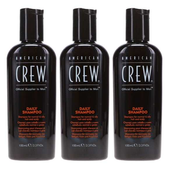 American Crew Daily Shampoo 3.3 oz 3 paquete American Crew American Crew Daily Shampoo 3.3 oz 3 paquete