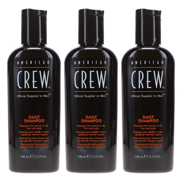 American Crew Daily Shampoo 3.3 oz 3 paquete American Crew American Crew Daily Shampoo 3.3 oz 3 paquete