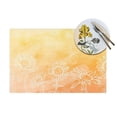 thumbnail image 4 of XMXY Woven Placemats Set of 4 PCS, Abstract Watercolor Floral Texture Table Mats Washable Heat Resistant Placemats, 4 of 6