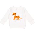 thumbnail image 2 of Inktastic Tiger Toddler Sweatshirt, 2 of 4