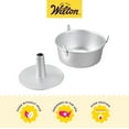thumbnail image 3 of Wilton Angel Food Tube Cake Pan, 10-Inch, 3 of 7