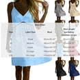 thumbnail image 4 of Afuyipoi Womens 100% Cotton V-Neck Spaghetti Strap Dress, Deep V-Neck Lace Waist A-Line Midi Dress, Soft Breathable Loose Casual Summer Beach Dress For Women Beige Size XL, 4 of 9
