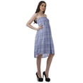 thumbnail image 5 of Moomaya Tube Top Dresses For Women Summer Beach Dress Poly Crepe Casual Sundress, 5 of 6