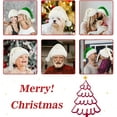thumbnail image 4 of Ludolm Santa Hat Sequin Christmas Hat for Adult Party Hat for New Year Xmas, 4 of 7