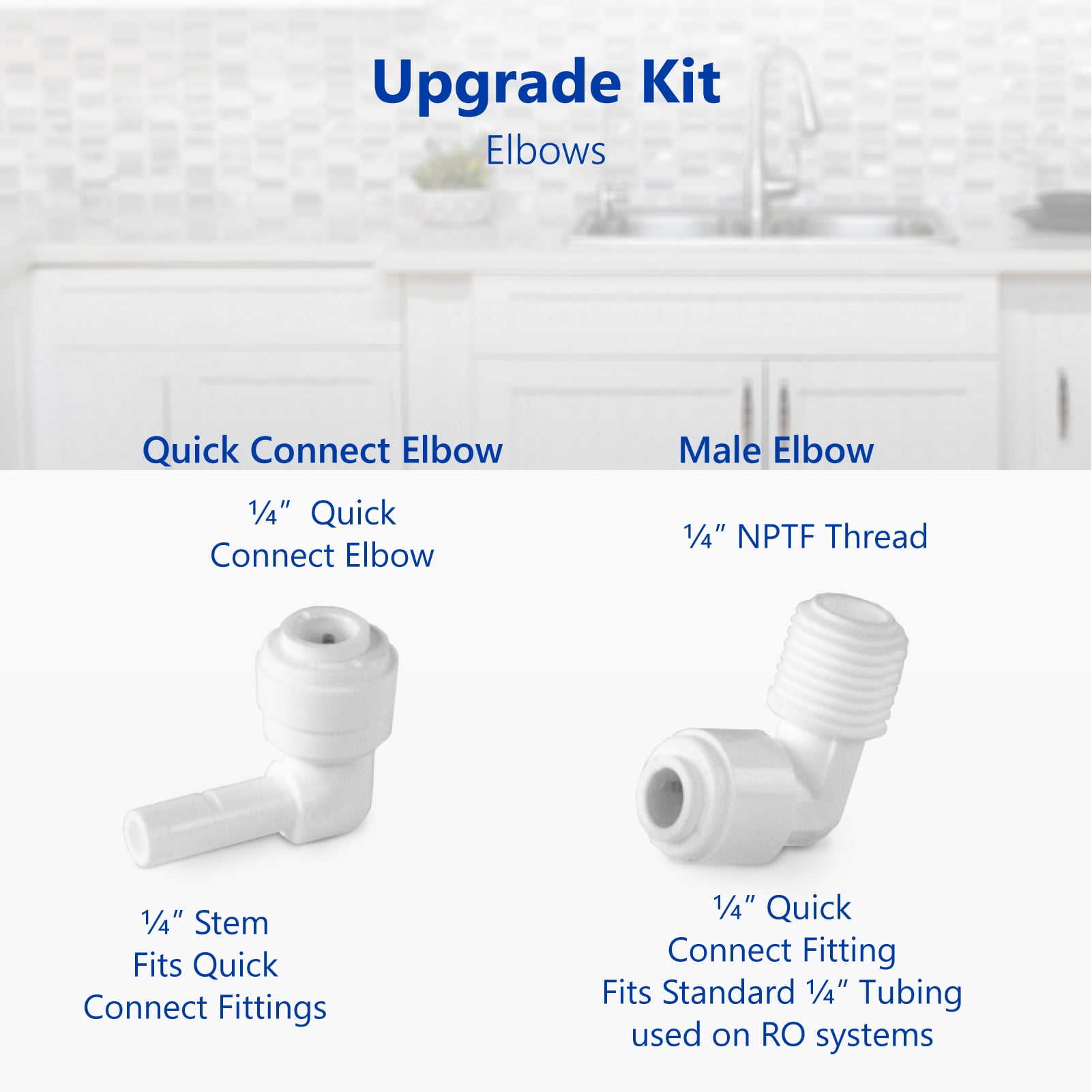 Express Water Filter Upgrade Add-on Kit for Under-sink Reverse Osmosis Water Filter System (PRTUPKIT14)