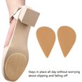 thumbnail image 3 of HUGFEG 2pcs Pointed Toe Sole Anti Slip Sticker, Noise and Shock Absorbing Pad, Shoe Bottom Protector Shoes Cushion, Water Ripple Self Adhesive Wearable Sole Protector for High Heels Boots U2536-11898, 3 of 9