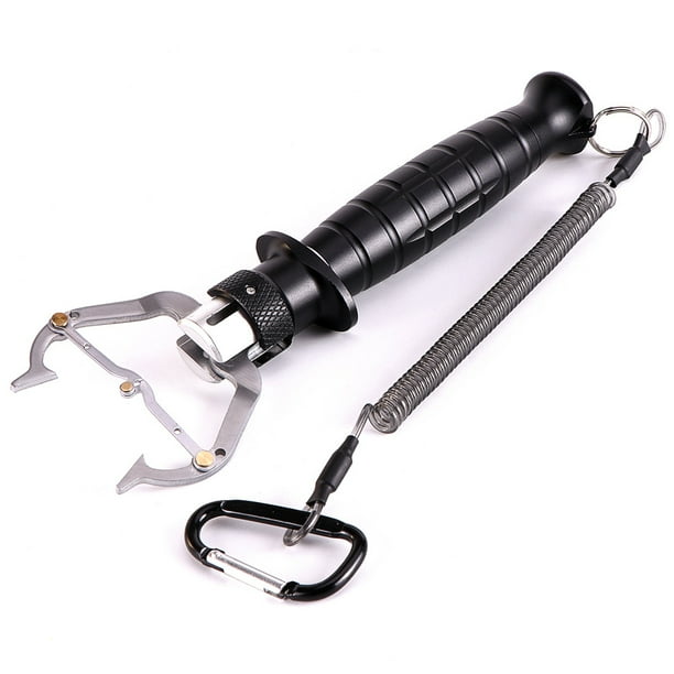 Pinza de labios de pescado de aleación de aluminio, soporte de pesca portátil, dispositivo de contro Abanopi Pinza