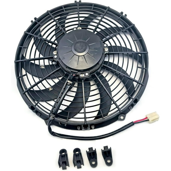 Seapple Radiator Cooling Fan for John Deere Gator 6X4 Diesel 1996-2006 AM144130
