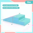 thumbnail image 3 of Costway Step and Slide Climber for Infants and Toddlers Baby Soft Foam Structure Blocks Blue, 3 of 10