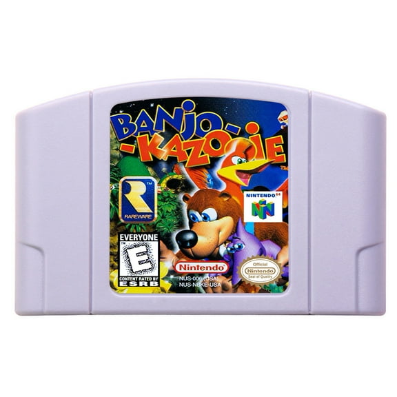 N64 Games Banjo-Kazooie 64 Games Cartridge Card for N64 Console US NTSC Version