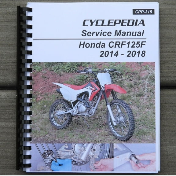 2014-2018 Honda CRF125F CRF125FB CRF125 CRF 125 125F SERVICE & REPAIR MANUAL