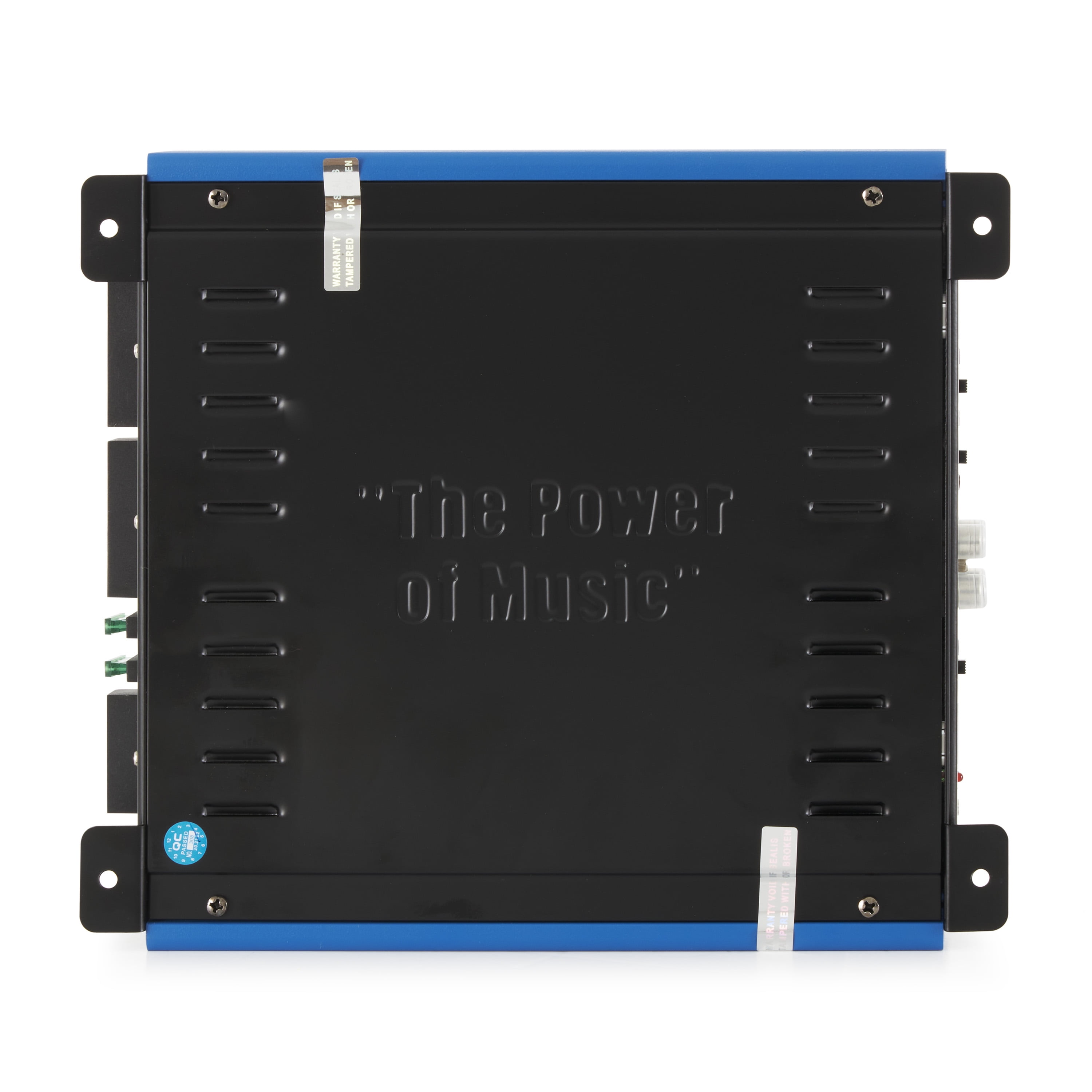 Crunch PowerDriveX 1000 Watt 4 Channel Blue A/B Car Stereo Amplifier (2 Pack)