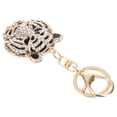 thumbnail image 2 of Shisuyan Tiger Shaped Key Ring Pendant Golden Metal 1Set 4.3x2x1.8in, 2 of 9