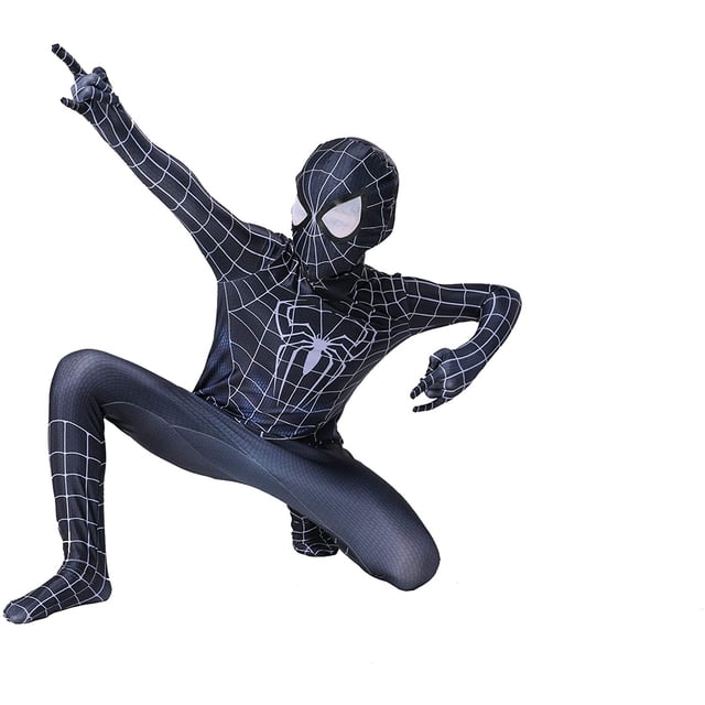 Disfraz de Spiderman para niños, traje de superhéroe de la película de hierro para Halloween xuanjing unisex