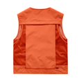 thumbnail image 2 of Men's Utility Vest Fishing Safari Vest Summer Travel Vest with Pockets Mesh quick drying Vest, 2 of 9