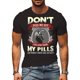 thumbnail image 1 of The Reaper Print T-shirt, Men's Casual Street Style Stretch Round Neck Tee Shirt For Summer Tee For Adult, Men, Women, Teen, Teenager, Adolescent, Youth., 1 of 6