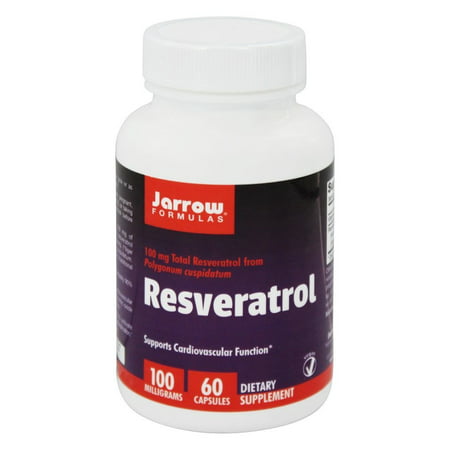 Jarrow Formulas - Resveratrol 100 mg. - 60 Vegetarian Capsules