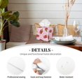 thumbnail image 3 of Tissue Watermelon Ice Cream Box Cover Holder, Square by Xecao - Leather Decorative Organizer for Tabletop, Bathroom, Car, Office, 3 of 8