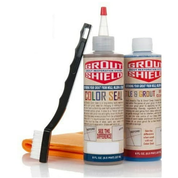 Grout Shield - Grout Restoration Kit Repair Cracks - Black