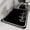Black-1, variant on Coffee Bar Mat Rubber Dish Drying Mat For Kitchen Counter Coffee Mat for Home Bar Gift Kitchen Mat Coffee Bar Accessories Decorative Coffee Shop Chocolate Dish Drying Pad 19.5x12in