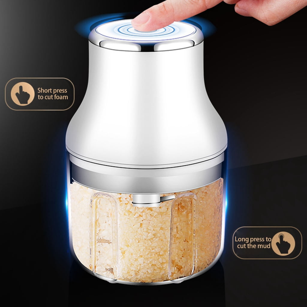 Oasiva Food Processor USB Rechargeable Garlic Mincer Portable Small Chopper for Gingers