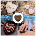 thumbnail image 5 of 5Pcs Natural Heart Stone Quartz, Love Heart Worry Stones for Balancing Worry Bulk Brown-Tiger's Eye, 5 of 5