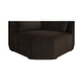 thumbnail image 5 of Moe's Home Collection Amelia Corner Chair Espresso Fabric Corner Chairs, 5 of 6