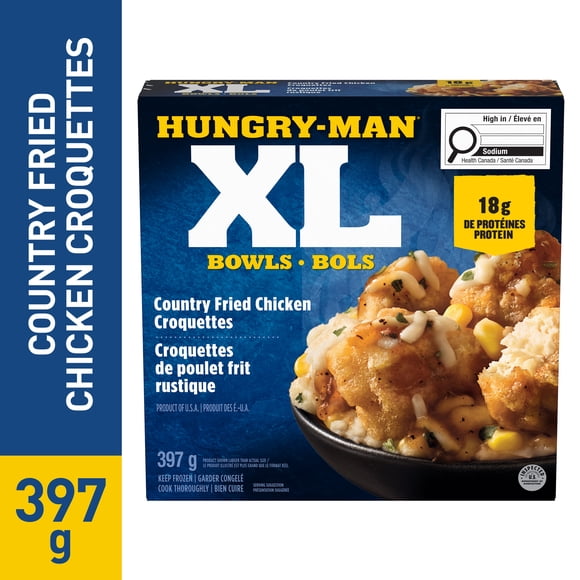 Hungry-Man XL Country Fried Chicken Bowl, 397g