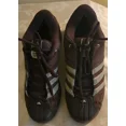 thumbnail image 3 of Men's Ad-id-as Brown Suede Tennis Shoes with Tan stripes Size 12, 3 of 6